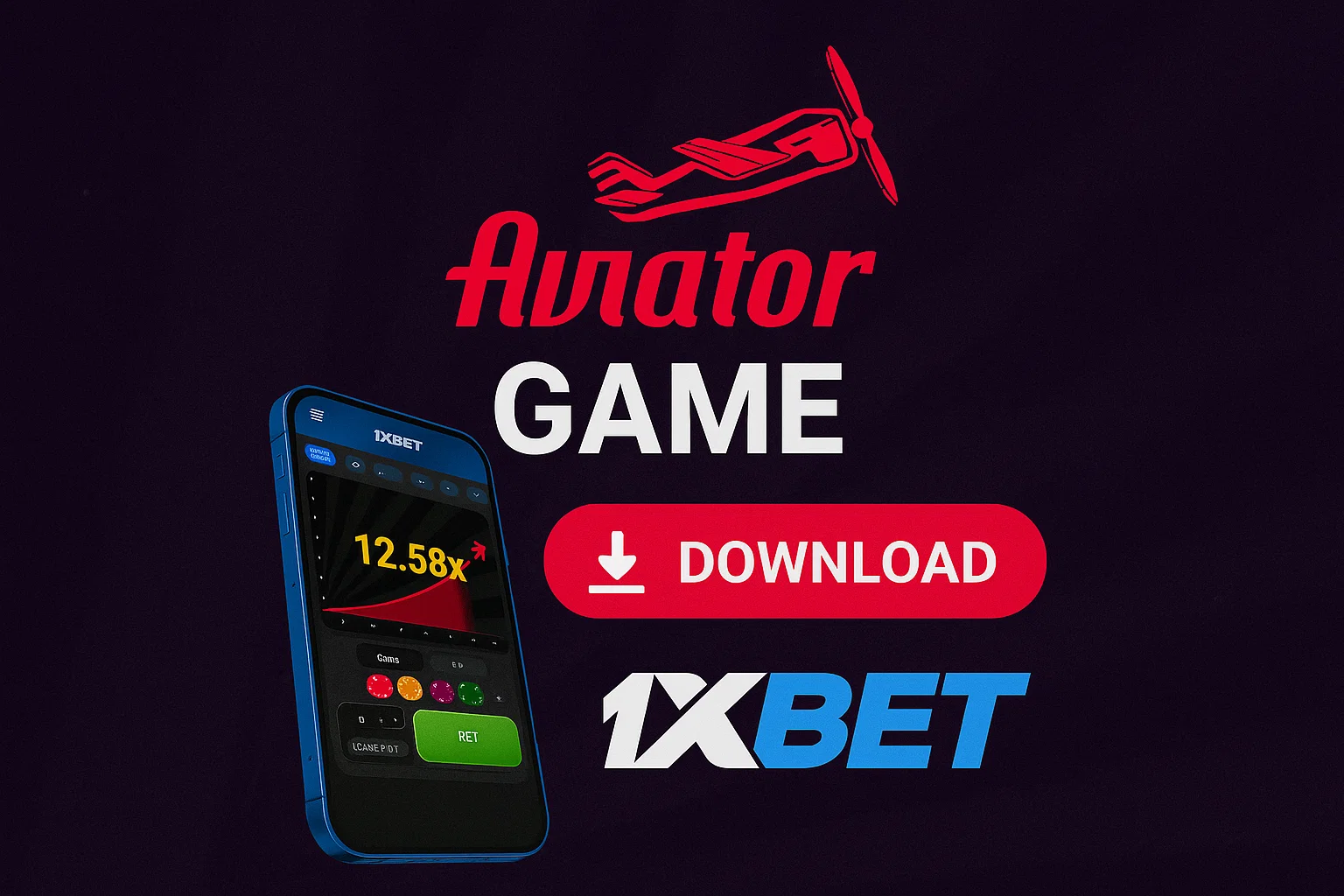 Aviator Game Screenshot on 1xBet